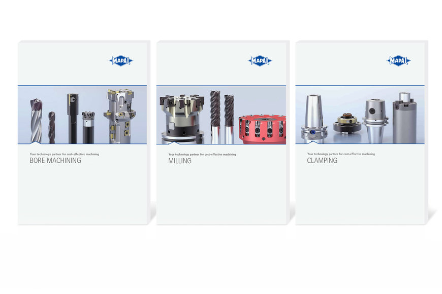 New catalogues: Bore machining, milling and clamping